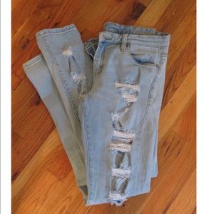 Ripped blank nyc jeans